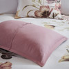 3pc Blush Pink Floral Cotton Printed Duvet Cover AND Decorative Shams (Cassandra -Blush-Duv)