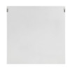  Boho Notion White Square Carved Wall Pane (Boho Notion White-Art)