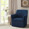 Augustine Navy Swivel Glider Chair (Augustine Navy-Swivel Glider Chair )