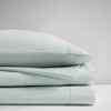 4pc Seafoam Windowpane Oversized Flannel Cotton Sheet Set (Oversized Flannel-Seafoam)