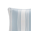 Crystal Beach Pieced White Square Pillow (Crystal Beach Pieced White-Square Pillow)