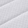 White Cooling Hypoallergenic Waterproof Knitted Mattress Pad (Cooling Waterproof-White-Pad)