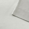 6pc Light Grey Satin Wrinkle-Free Luxurious Sheet Set - KING (086569400673) 