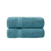 2pc Aqua 800GSM 100% Cotton Bath Sheet Set (086569358936)