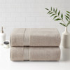 2pc Natural Color 800GSM 100% Cotton Bath Sheet Set (086569358943)