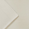 Ivory Micro Fleece Sheet Set w/3M Scotchgard - QUEEN (675716558550)