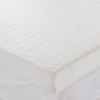 4" White Memory Foam Gel w/3M Cover Mattress Topper - CAL KING