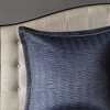 8pc Grey & Silver Velvet Embroidered Comforter Set AND Decorative Pillows (Sophisticate Velvet-Grey-Comf)