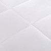 LEVEL 1 - White 300 Thread Count Cotton Sateen Down Comforter w/3M Scotchgard (Level 1 300 Thread-White-Comf)