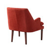 Spice Color Mid-Century Accent Chair Solid Wood Frame (Taylor-Spice-Chair)