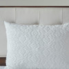 3pc Grey Aztec Print Cotton Comforter AND Decorative Shams (Mill-Grey-comf)