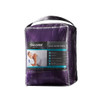 Purple Heated Microlight to Berber Throw Ultra Soft Plush 60x70" (086569401335)