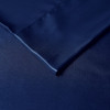 2-Pack Navy Blue Silky High-Luster Satin Pillowcases (Satin Pillowcases-Navy)
