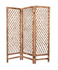 1" x 60" x 69" Natural Rope Wooden  Screen
