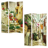 1" x 48" x 72" Multi Color Spanish Tidings  Screen