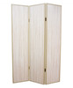 1" x 47" x 71" Beige Wood  Screen