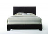 86" X 63" X 47" Queen Brown Pu Panel Bed