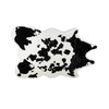 63" x 90" Sugarland Black And White Faux Hide - Area Rug