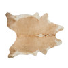72" x 84" Tan and White Cowhide - Rug