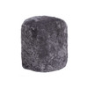 18" x 18" x 16.5" Brisa Short-Hair Sheepskin - Stump Pouf