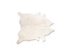 60" x 84" Off White Cowhide  Rug