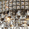 Melly 3-light Antique 16-inch Crystal Chandelier