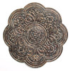 Elegant Bronze Medallion Metal Wall Decor