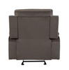 40" Modern Brown Fabric Chair