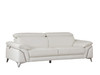 31" Fashionable White Leather Sofa