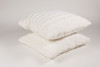 18" x 18" x 5" Off White Faux Fur Pillow 2 Pack