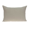 20" x 6" x 14" Traditional Beige Pillow With Poly Insert