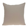 20" x 7" x 20" Elegant Transitional Tan Pillow Cover With Poly Insert