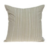 20" x 7" x 20"  Charming Transitional Beige Pillow Cover With Poly Insert