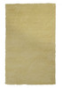 8' x 10' Polyester Canary Yellow Area Rug