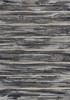 5'x8' Grey Machine Woven Abstract Brushstroke Indoor Area Rug