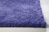 2' x 4' Polyester Purple Area Rug