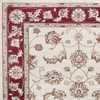 3'x5' Ivory Red Floral Indoor Area Rug