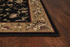 7' x 10'  Polypropylene Black or  Beige Area Rug