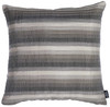 Gray Taupe and White Stripe Decorative Throw Pillow Cover