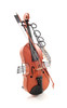 10.5" x 12" x 19.5" Orange Vintage Violin