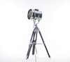 17" x 17" x 35" Stainless Steel  Table Lamp