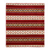 Ultra Soft Southwestern Red Hot Handmade Woven Blanket