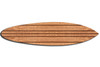 Natural Brown Thin Stripe Surfboard Wall Art