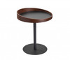 18" X 18" X 20-21.5" Black  End Table