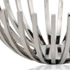 14" Round Stainless Steel Modern Open Centerpiece Bowl