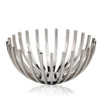 14" Round Stainless Steel Modern Open Centerpiece Bowl