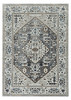 3' x 5' Grey Parisian Area Rug