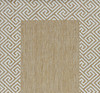 3' x 5' Natural Polypropylene Area Rug