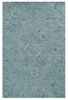 5'x7' Seafoam Blue Hand Tufted Floral Indoor Area Rug