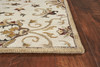 96" X 126" Champagne Wool Rug